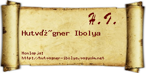 Hutvágner Ibolya névjegykártya